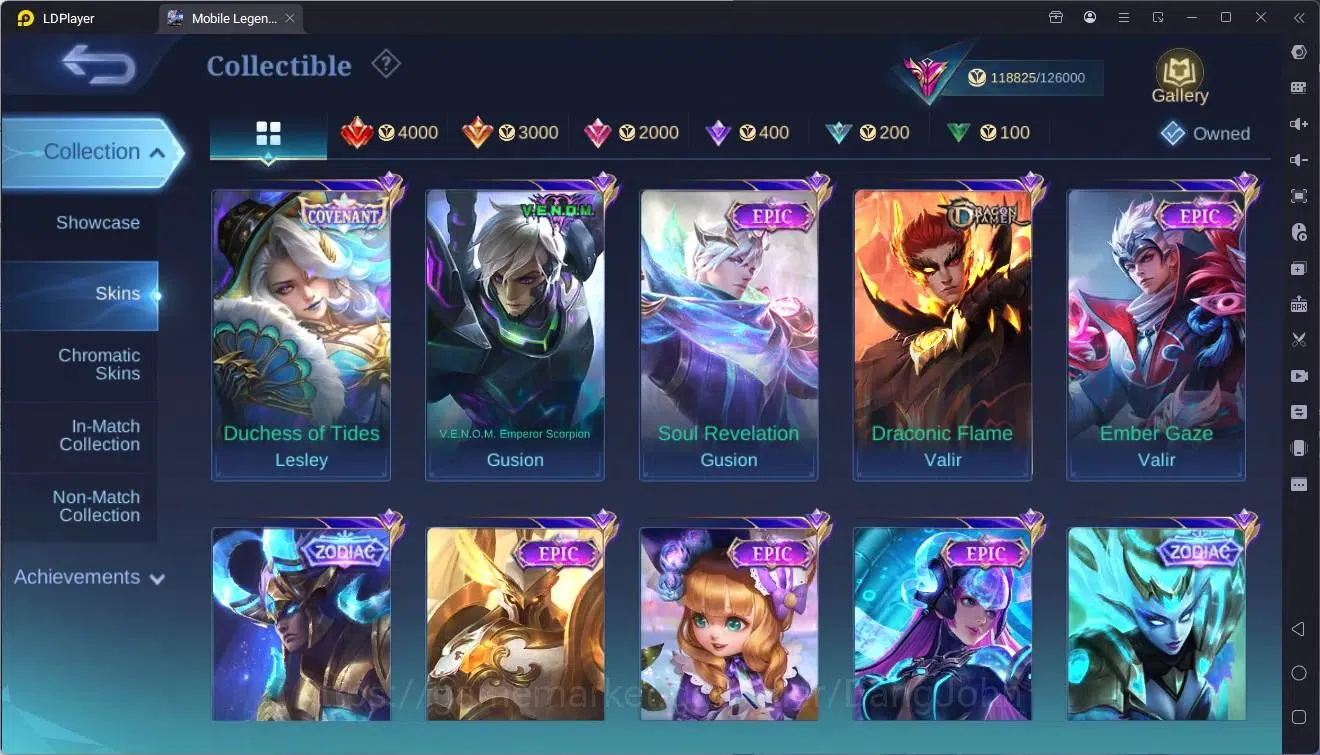 Mobile Legends: Bang Bang Accounts Global|Hero 133|Skin 425|Exalted|Legend Franco|KOF image 17