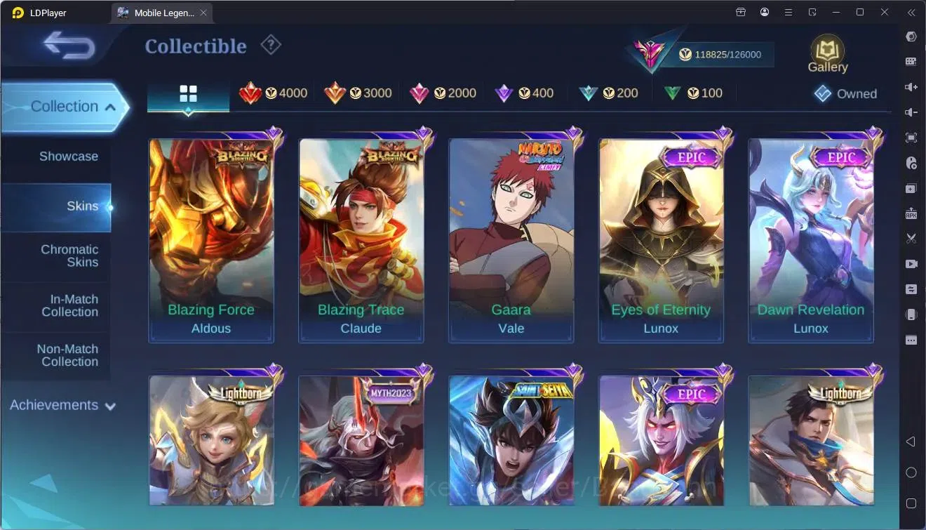 Mobile Legends: Bang Bang Accounts Global|Hero 133|Skin 425|Exalted|Legend Franco|KOF image 19