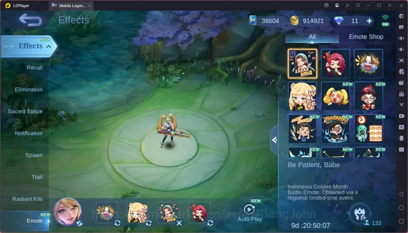 Mobile Legends: Bang Bang Accounts Global|Hero 133|Skin 425|Exalted|Legend Franco|KOF image 6