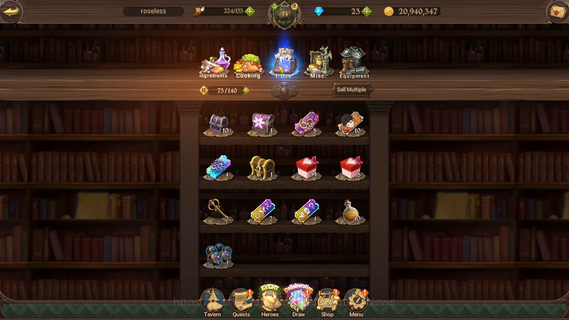 The Seven Deadly Sins: Grand Cross Accounts Midgame Asia|1,1M CC|Starter Ch3|5 UR+Collab Fire 12