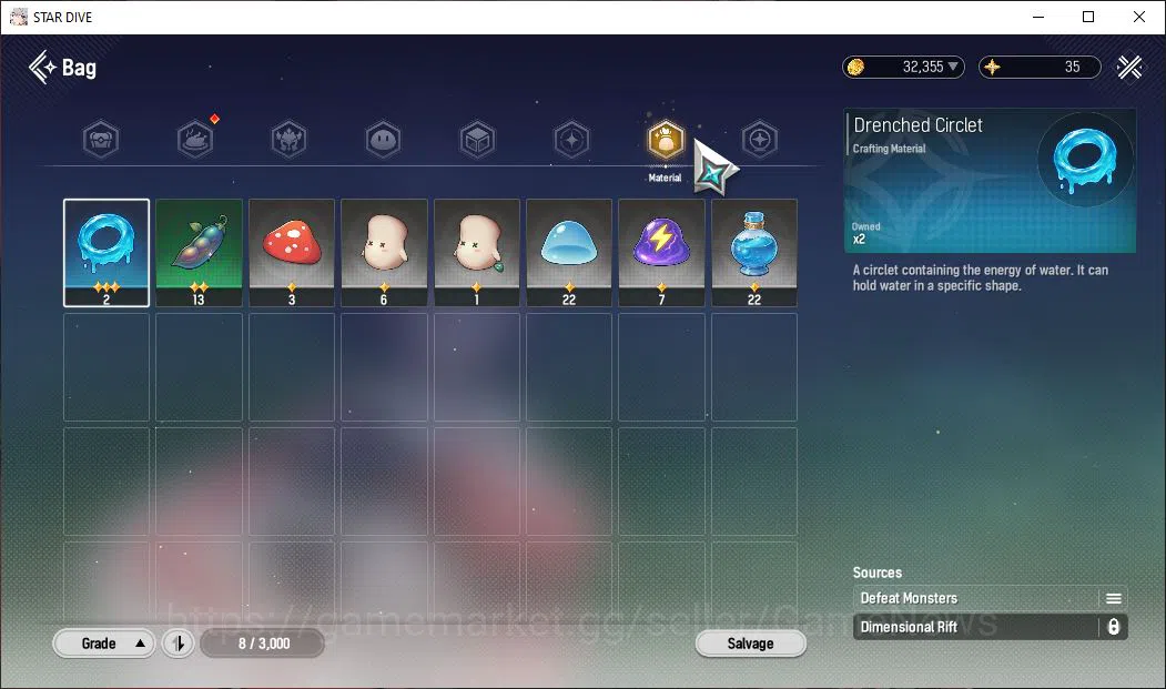 Mongil:Star Dive Accounts Global | Fresh Starter AL 2 | 1 SSR Meta - Ophelia image 8
