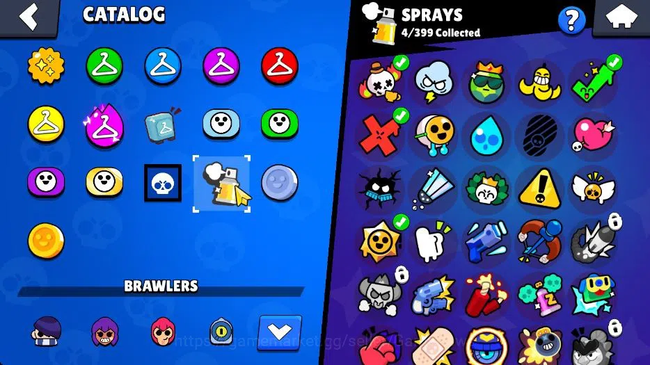 Brawl Stars Accounts 1007 Trophy|10K Bling|16 Brawlers 2 Max Lvl: Nita Shely|5 Epic Edgar,Frank,Stu,Emz,Bo|CN ON|Take 11