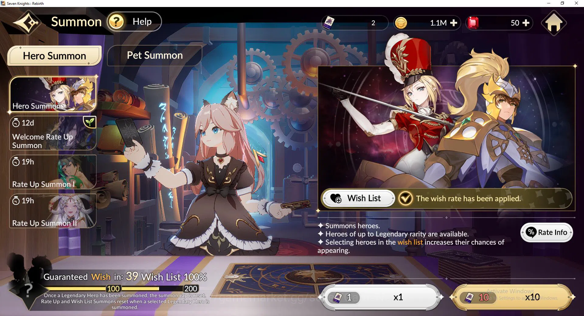Seven Knights Re:Birth Accounts [Re:BIRTH] Global Adv 8-20| 8 Legend 5 S+(TeoTC2 4 image 6