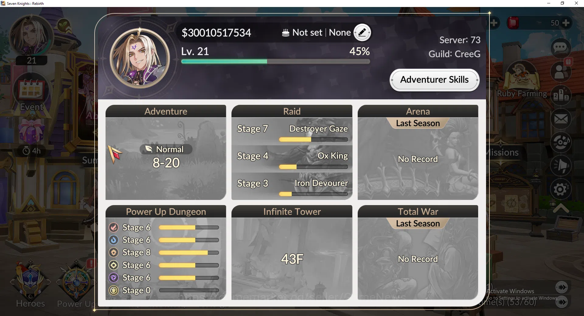 Seven Knights Re:Birth Accounts [Re:BIRTH] Global Adv 8-20| 8 Legend 5 S+(TeoTC2 4 image 7