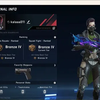 Blood Strike Accounts Others ASIA | 1 ETERNAL: Kala-Whisper|1 Legendary Gun|90 Eternal Upgrade Point|1 Legendary Loot