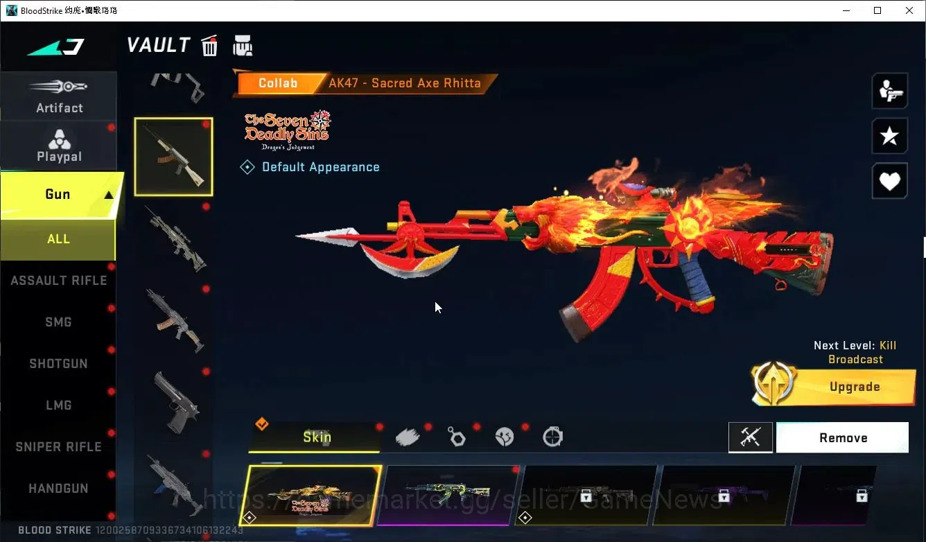 Blood Strike Accounts ASIA|ETERNAL DeAgle+Collab TOKRAV MCX,FN2000,Jack- image 14