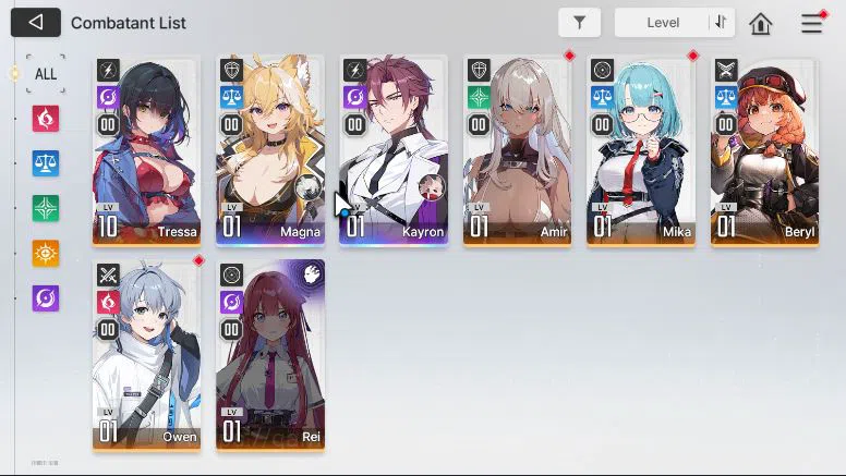 Chaos Zero Nightmare Accounts GLOBAL Verif | Lv05 | Starter Magna Kayron + 3 SR image 5