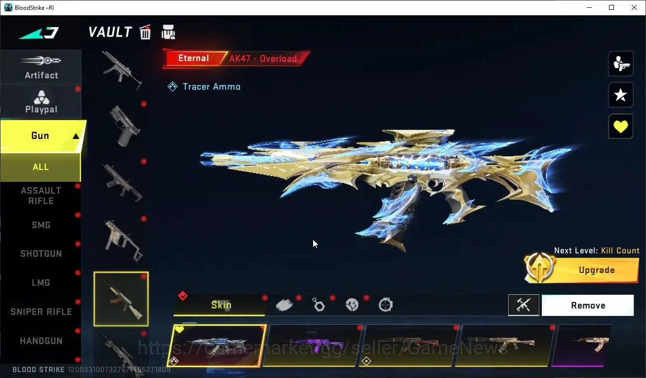 Blood Strike Accounts ASIA|ETERNAL AK47-Overtical,DeAgle+MELEE TalonKnif image 13