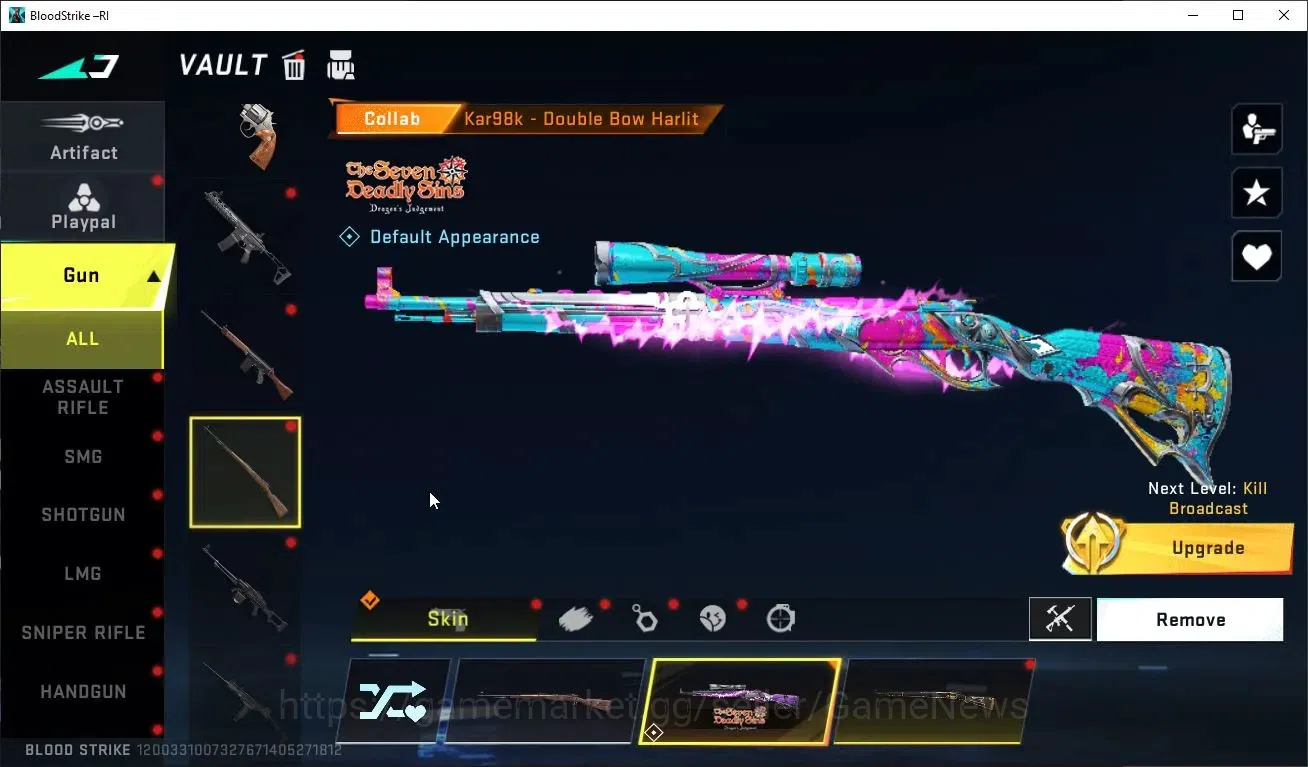 Blood Strike Accounts ASIA|ETERNAL AK47-Overtical,DeAgle+MELEE TalonKnif image 16
