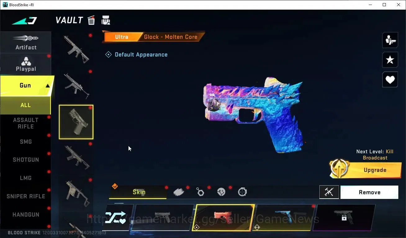 Blood Strike Accounts ASIA|ETERNAL AK47-Overtical,DeAgle+MELEE TalonKnif image 20