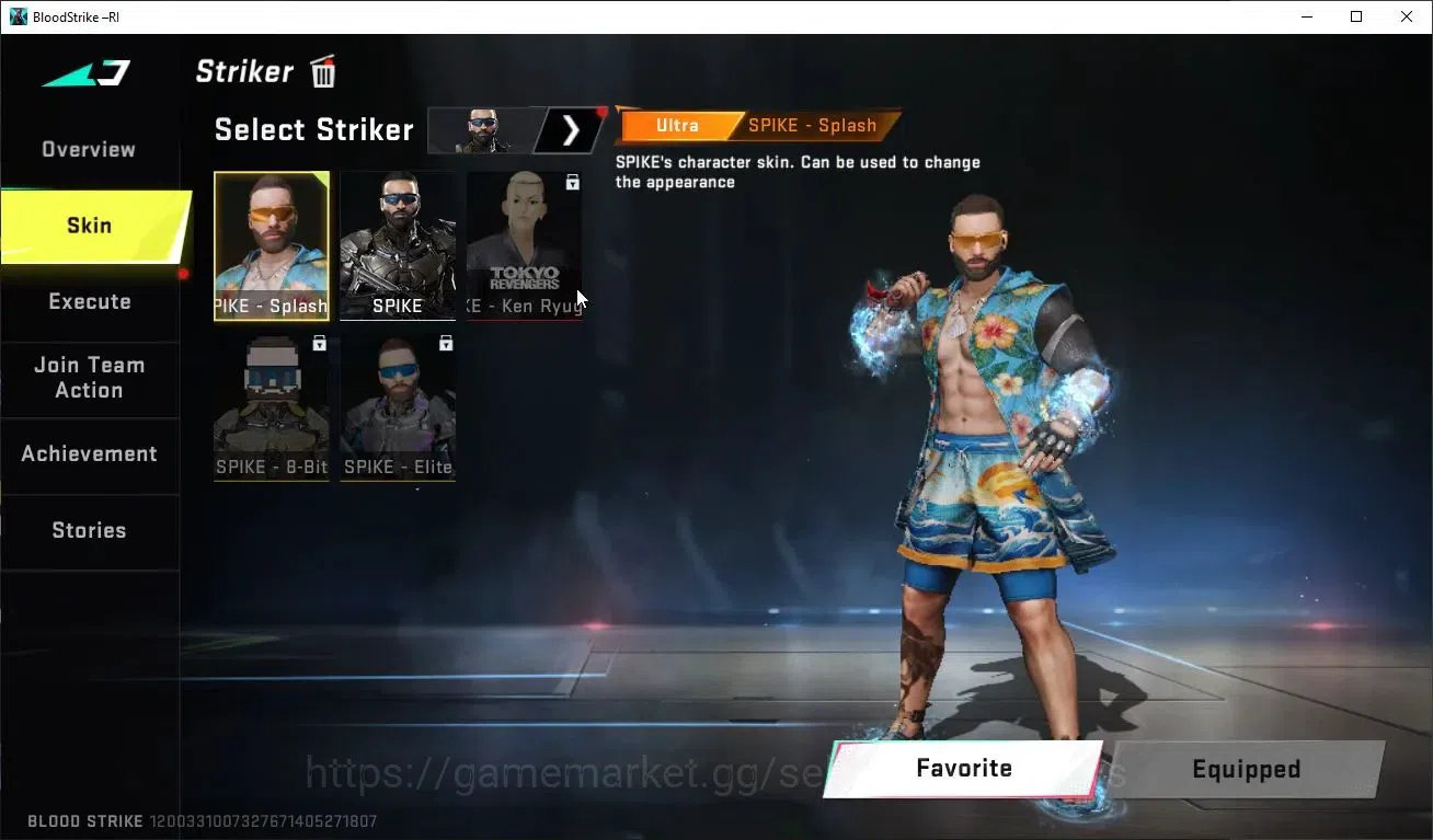 Blood Strike Accounts ASIA|ETERNAL AK47-Overtical,DeAgle+MELEE TalonKnif image 9