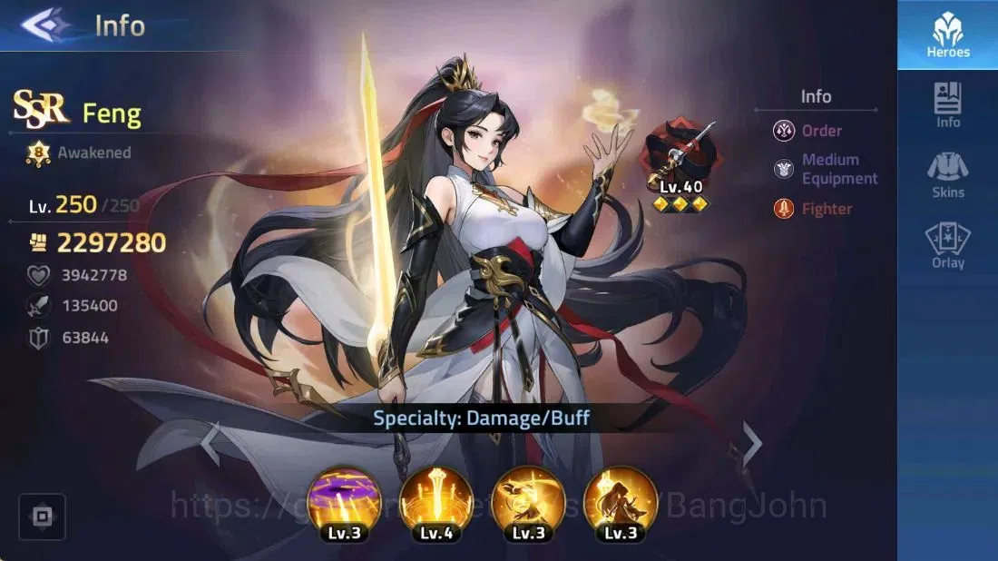 Mobile Legends: Adventure Accounts 70684 | L69 | 2.31M POWER (Beatrice) | CAMP 38-2 | image 5