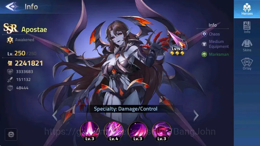 Mobile Legends: Adventure Accounts 70684 | L69 | 2.31M POWER (Beatrice) | CAMP 38-2 | image 6