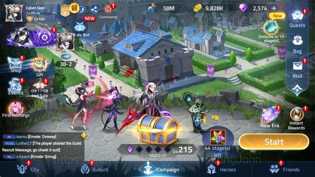 Mobile Legends: Adventure Accounts 70684 | L69 | 2.31M POWER (Beatrice) | CAMP 38-2 | image 7
