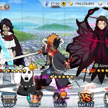 Bleach: Brave Souls Accounts High-End Global | 689K BP+ 1 MT|Yhwach,Ichigo TYBW26|Aizen,Grimmjow, 11th|Gremmy 9th|Ichigo