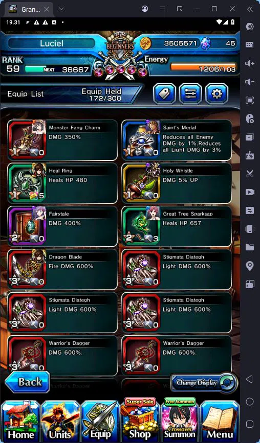 Grand Summoners Accounts GLOBAL|Ascend 7|Rank 59|Summer Miyu TW |Shirou Emi image 2