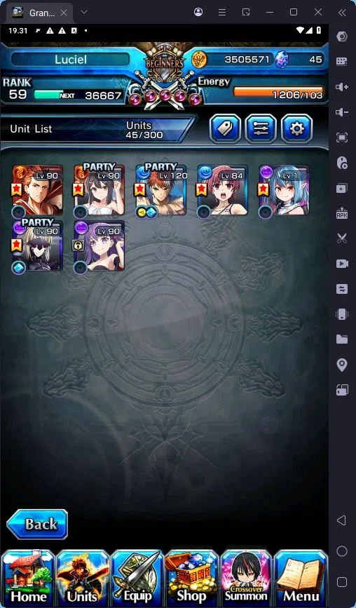 Grand Summoners Accounts GLOBAL|Ascend 7|Rank 59|Summer Miyu TW |Shirou Emi image 4