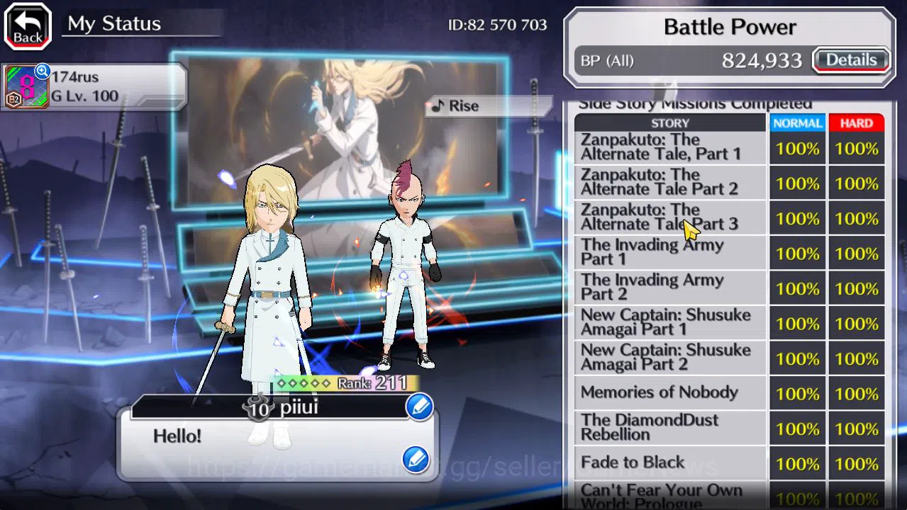 Bleach: Brave Souls Accounts [GLOBAL]50K Orbs|TYBW26(Bazz-B,Jugram,Uryu),Rukia  image 6