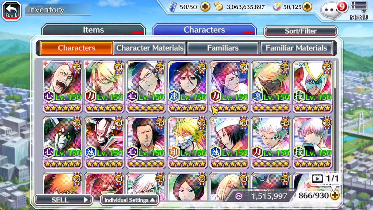 Bleach: Brave Souls Accounts [GLOBAL]50K Orbs|TYBW26(Bazz-B,Jugram,Uryu),Rukia  image 8
