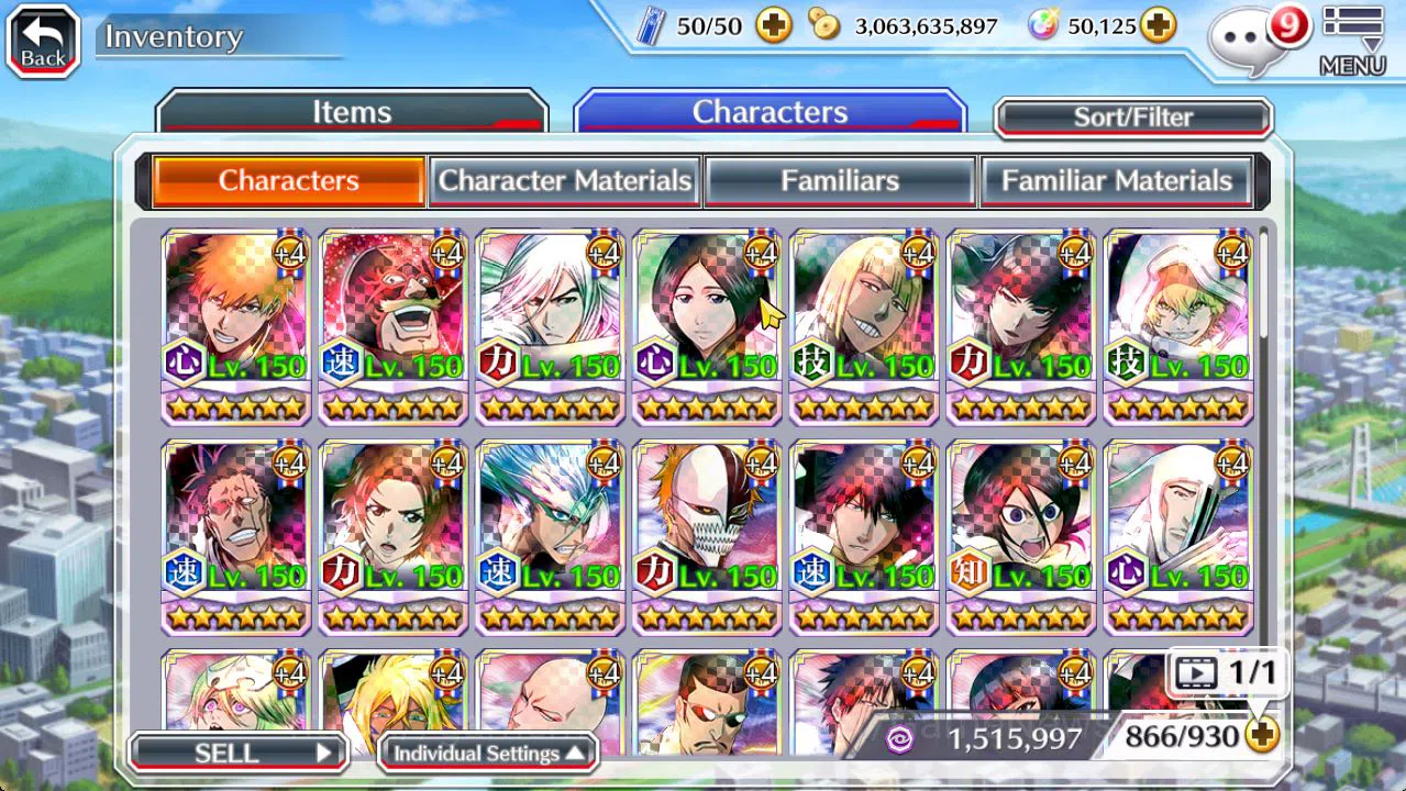 Bleach: Brave Souls Accounts [GLOBAL]50K Orbs|TYBW26(Bazz-B,Jugram,Uryu),Rukia  image 9