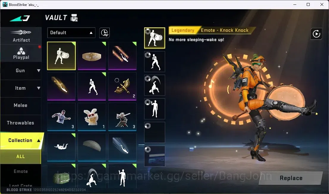 Blood Strike Accounts ASIA | 4 ULTRA GUNS: M4A1 Ironsurgency, Origin-12  image 7