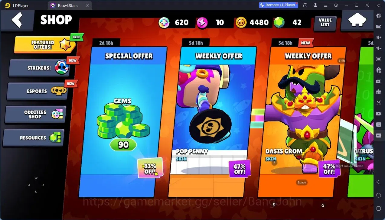 Brawl Stars Accounts Android | 1357 Thropy|20 Brawler|3 Max Lv(Shelly,E image 4