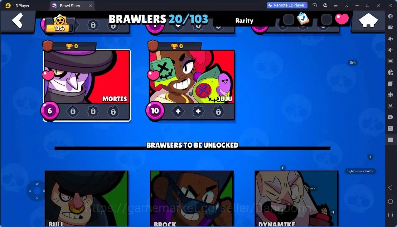 Brawl Stars Accounts Android | 1357 Thropy|20 Brawler|3 Max Lv(Shelly,E image 8