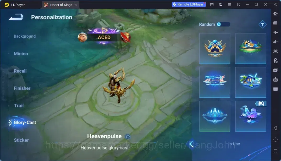 Honor of Kings Accounts Rare Skin Global | 111H 109S |PRECIOUS Detective Conan Marco Polo,Limited DiaoChan,Legend 19