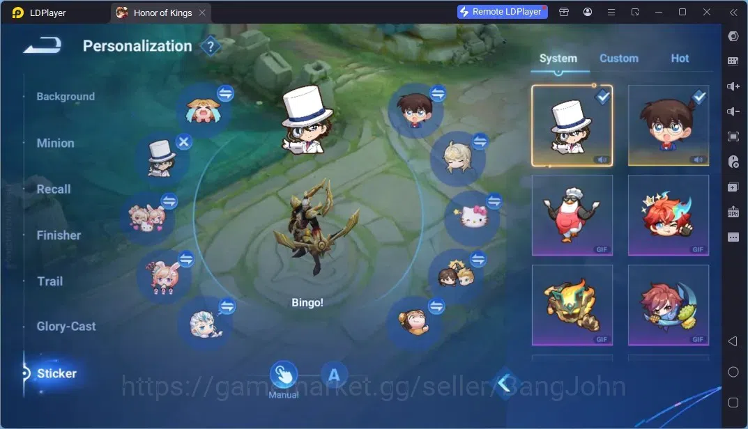 Honor of Kings Accounts Rare Skin Global | 111H 109S |PRECIOUS Detective Conan Marco Polo,Limited DiaoChan,Legend 20