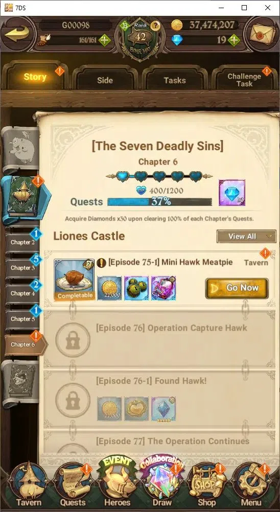 The Seven Deadly Sins: Grand Cross Accounts Endgame Global|1,337,868 Power | Collab: Rimuru, Milim, Shuna 11