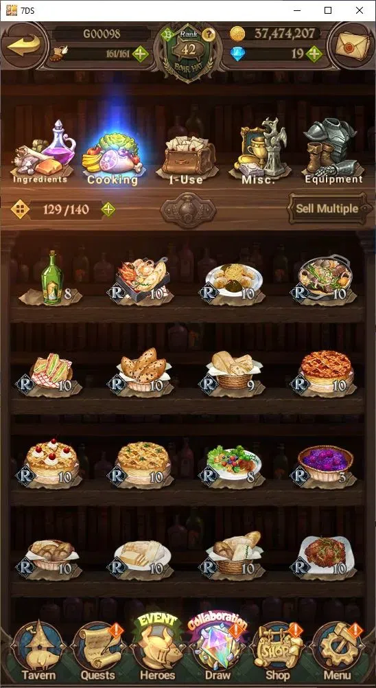 The Seven Deadly Sins: Grand Cross Accounts Endgame Global|1,337,868 Power | Collab: Rimuru, Milim, Shuna 6