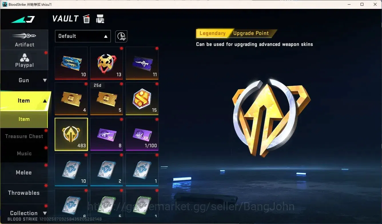 Blood Strike Accounts ASIA | Limited Butterfly Knife | 3 7DS Guns: AK47, image 12