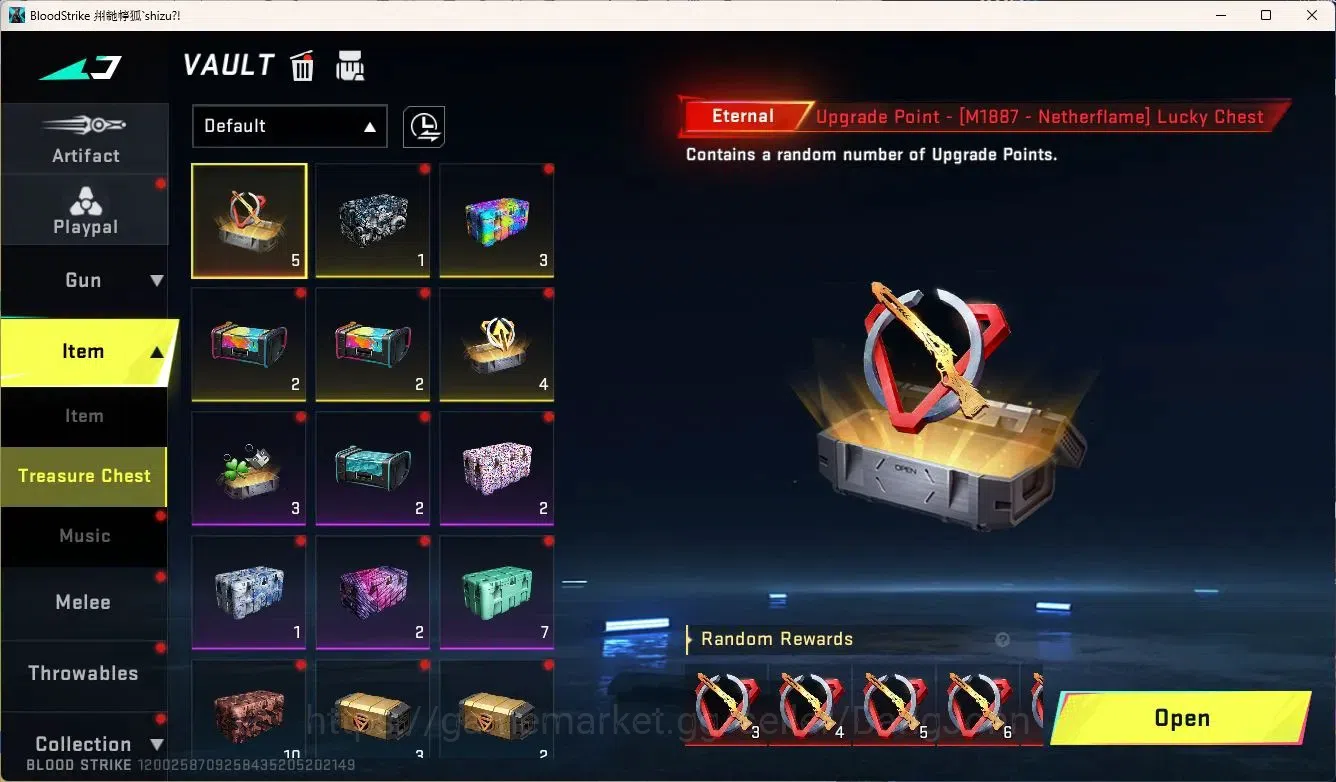 Blood Strike Accounts ASIA | Limited Butterfly Knife | 3 7DS Guns: AK47, image 13