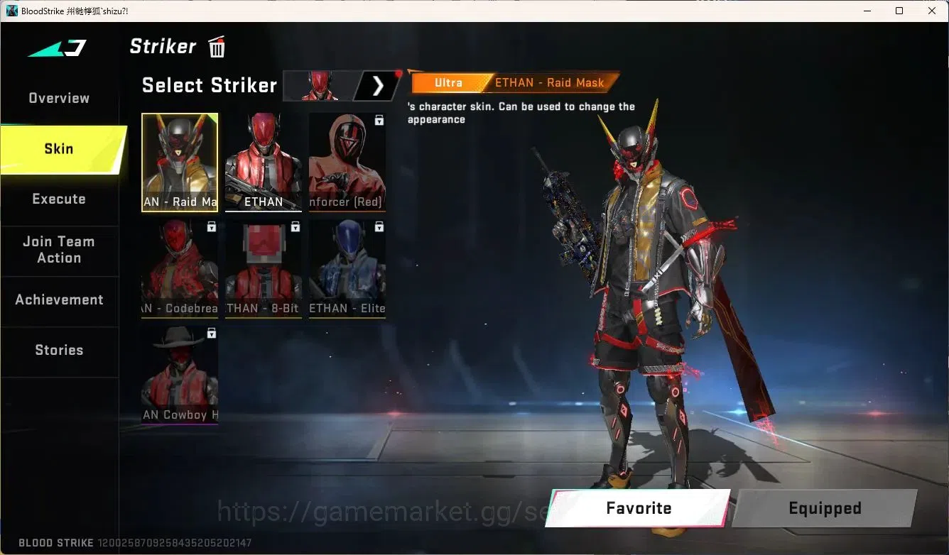 Blood Strike Accounts ASIA | Limited Butterfly Knife | 3 7DS Guns: AK47, image 2