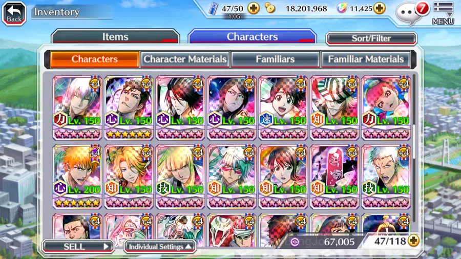 Bleach: Brave Souls Accounts GLOBAL]11K Orb+Fresh All Story|Riruka+Nanao JapanP image 7