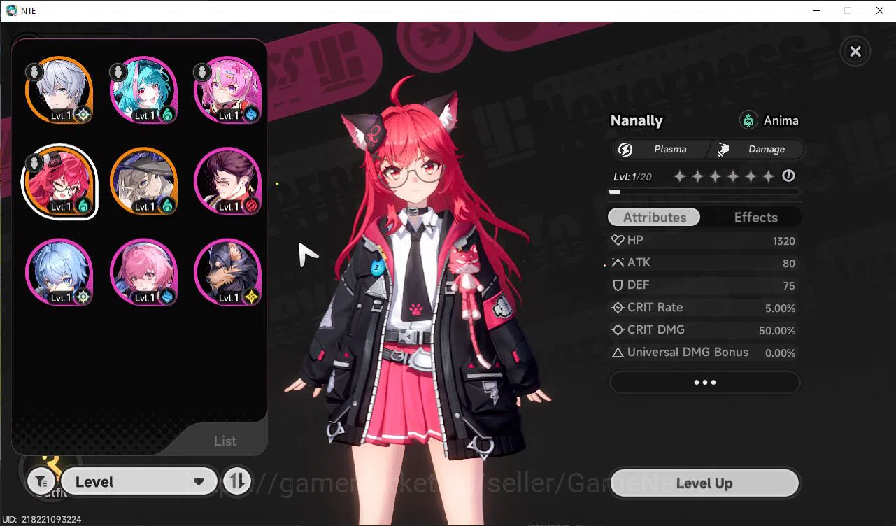 Neverness to Everness Accounts GLOBAL NA|HL 3|Fresh Starter 2 SSR Limited [Nanaly image 2