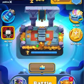 Clash Royale Accounts Midgame Trophy 6476 | CL 1101 | KTL 12 | 114 Cards | 3 Champ | Hero 1 |  Evo 9 | Arena 17 | 4.6K Gold