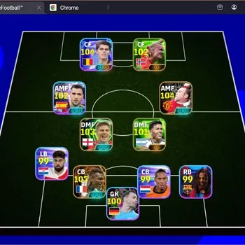 eFootball Accounts Legends & Iconic Players Android|PW 3153|BigT Desally,ShwT Ketelaere,ShwT Lamine,ShwT Messi,ShwT