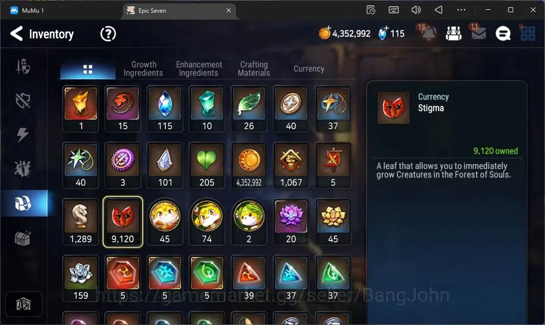 Epic Seven Accounts ASIA Unverif | Starter |3 ML (B Arunka,A Vildred,E image 17