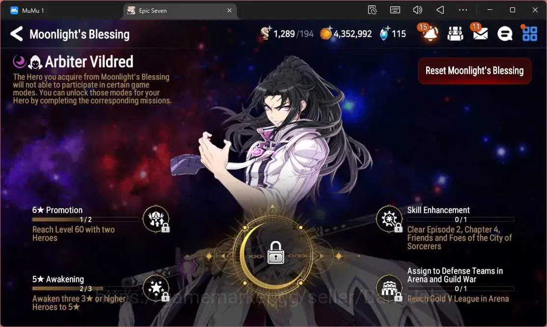 Epic Seven Accounts ASIA Unverif | Starter |3 ML (B Arunka,A Vildred,E image 9