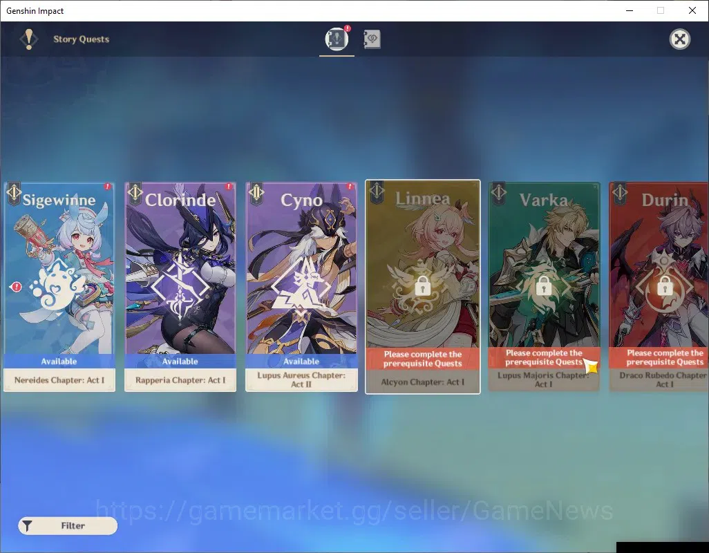 Genshin Impact Accounts ASIA|AR 57|11 Limited + 4(*5Standard)|NeuvilC2,Arl image 18