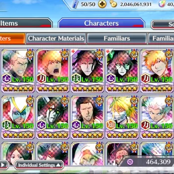 Bleach: Brave Souls Accounts Mid-Tier Global|40K Orb|80%Side Story|TYBW26 Shuhei,Kensei,Ichigo,11th