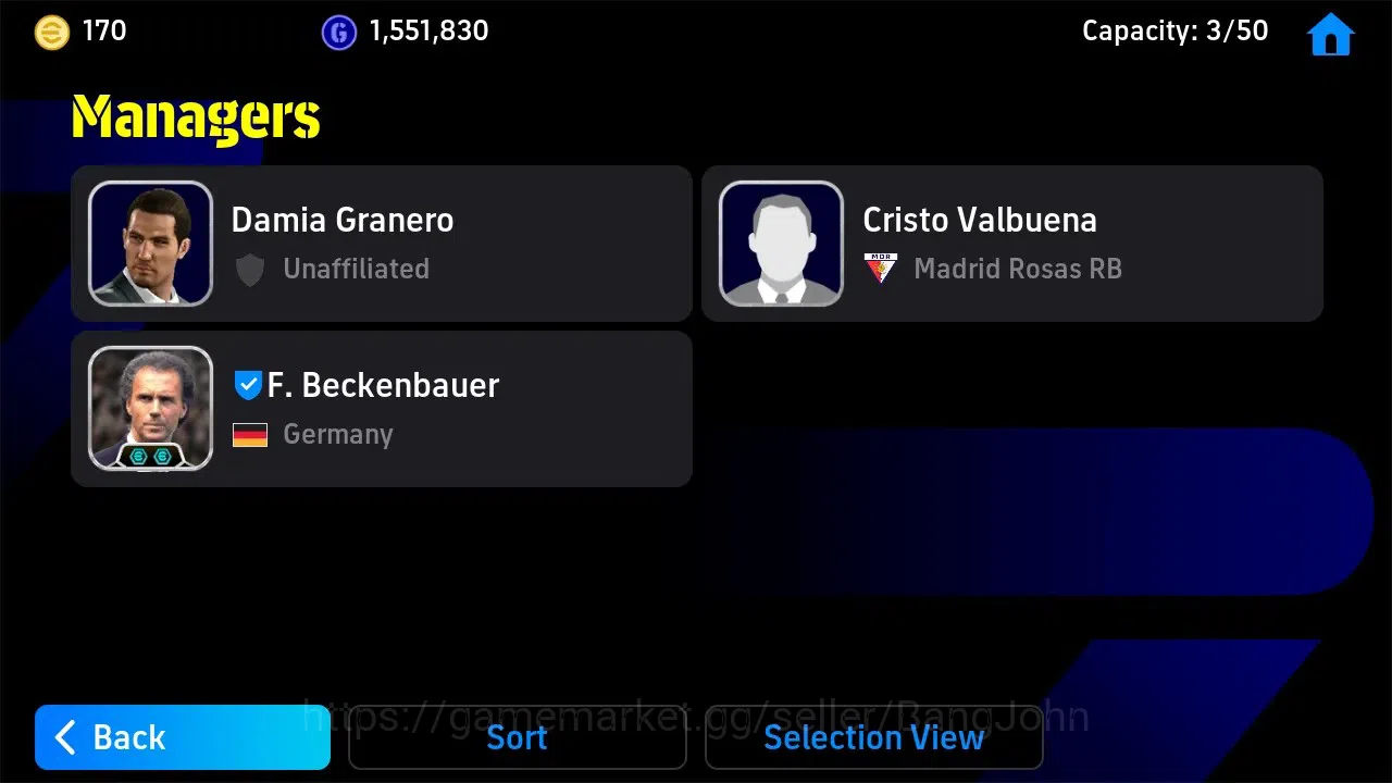 eFootball Accounts Android|PW 3162 Maxed 107 CF Gerd Muller, 104 AMF  image 5