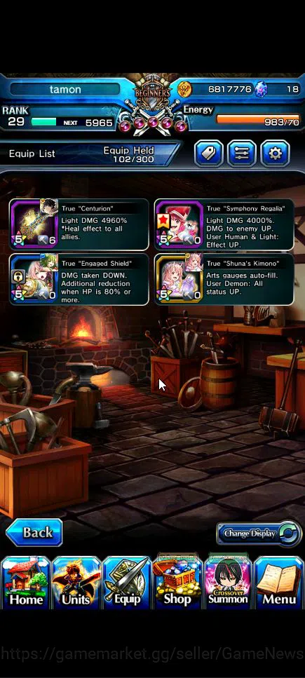 Grand Summoners Accounts Global|Rank 29|11 Ascend+2 TW|[Shuna,Jakuzure]+TW, image 11