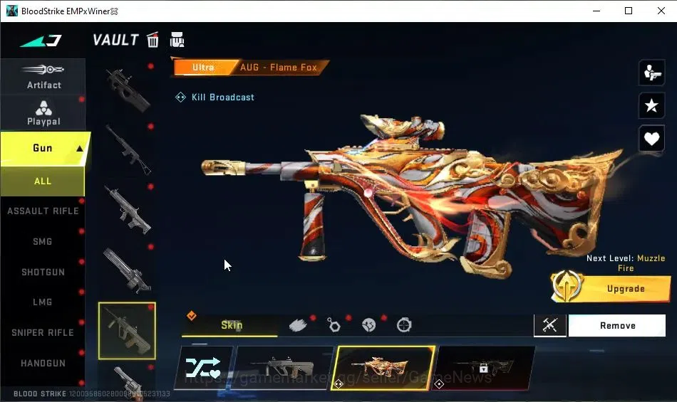 Blood Strike Accounts ASIA|9 ULTRA[VOLT,ZERO,Kar98k,AUG,M700,URB,Vector, image 10