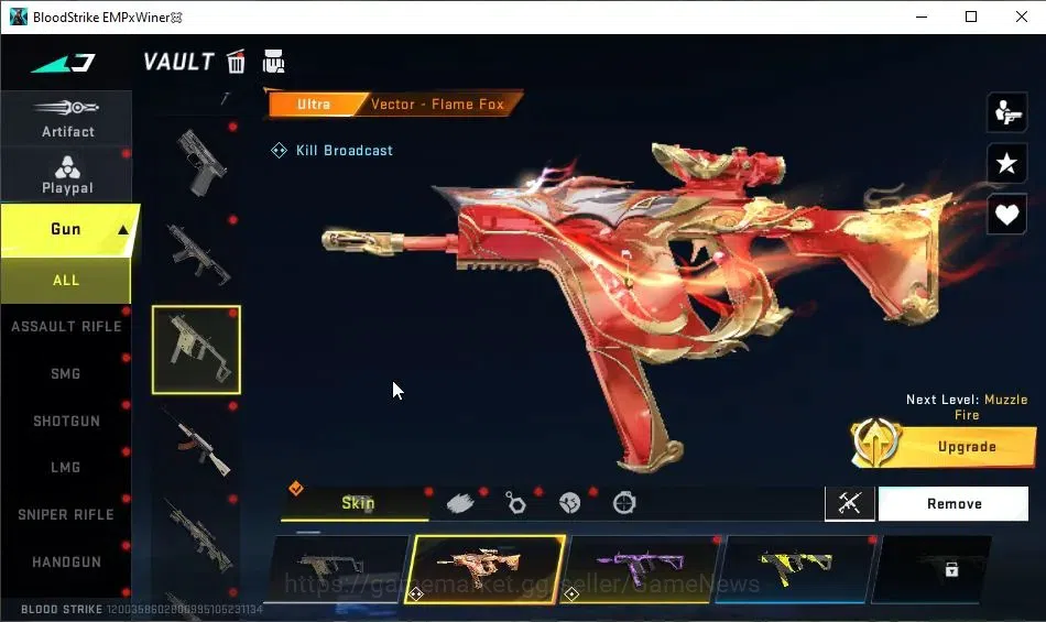 Blood Strike Accounts ASIA|9 ULTRA[VOLT,ZERO,Kar98k,AUG,M700,URB,Vector, image 14