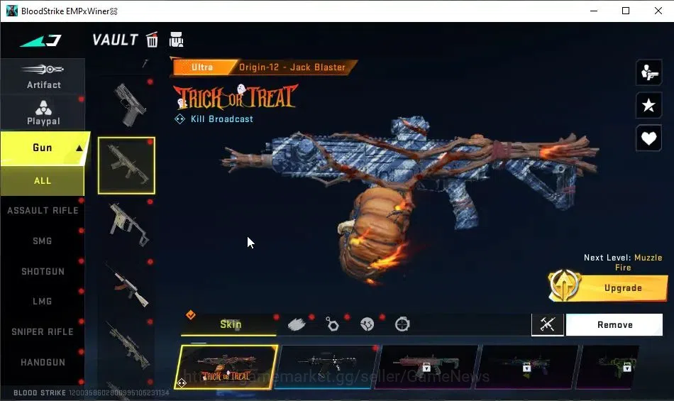 Blood Strike Accounts ASIA|9 ULTRA[VOLT,ZERO,Kar98k,AUG,M700,URB,Vector, image 15