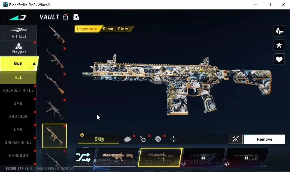 Blood Strike Accounts ASIA|9 ULTRA[VOLT,ZERO,Kar98k,AUG,M700,URB,Vector, image 18