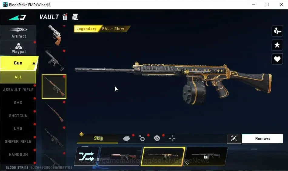 Blood Strike Accounts ASIA|9 ULTRA[VOLT,ZERO,Kar98k,AUG,M700,URB,Vector, image 20
