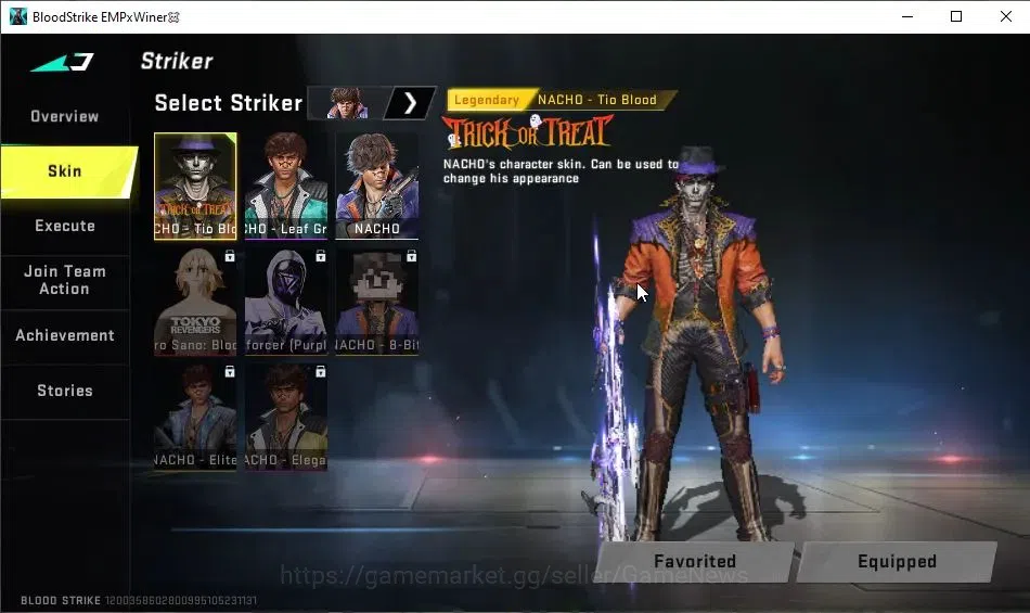 Blood Strike Accounts ASIA|9 ULTRA[VOLT,ZERO,Kar98k,AUG,M700,URB,Vector, image 5
